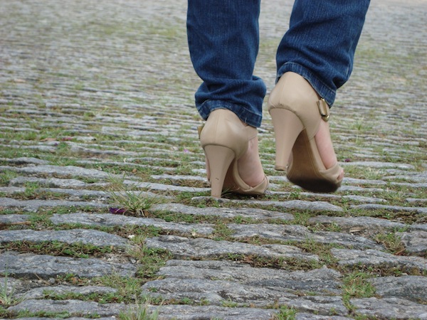 high heels