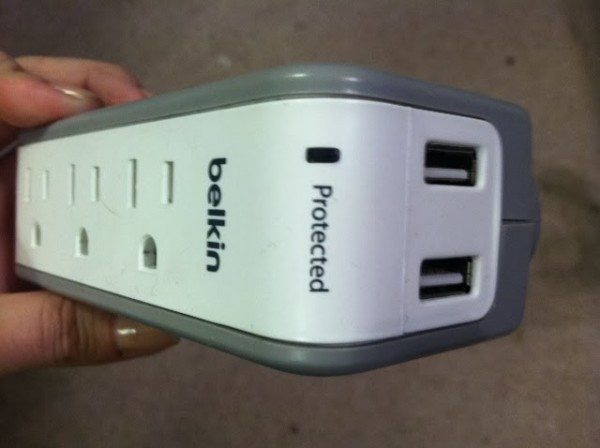 belkin travel surge protector