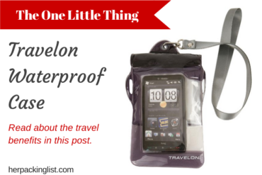 travelon waterproof pouch