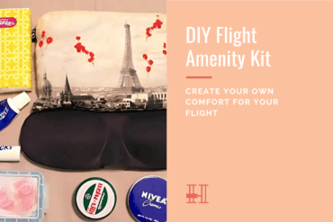 diy flight amenity kit