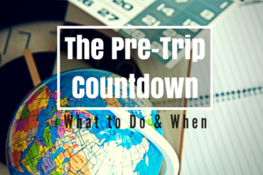 The Pre-Trip Countdown