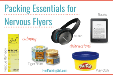 Packing Essentials for Nervous and Anxious Flyers